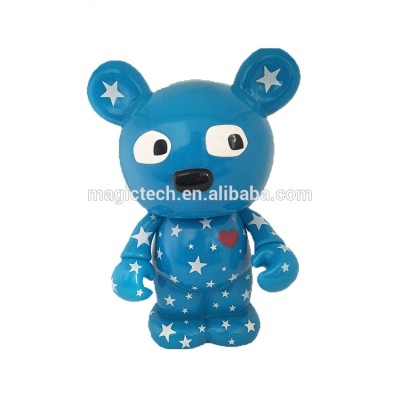 Eco-friendly PVC Logo Custom Lovely Cartoon Animal figures toys and dolls