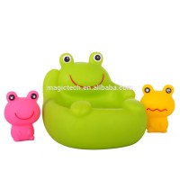 Bath Toy Animal Waterproof baby bath toys/vinyl frog toy/bath toys for kids